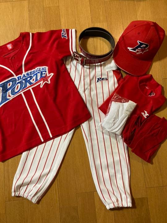 ポルテユニフォーム130(インナー120)美品まとめ売り7点セット