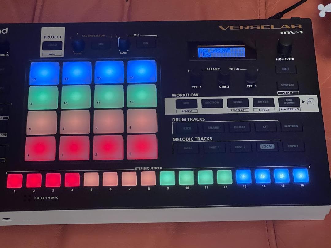 Roland Verselab MV-1 + セミハードケース