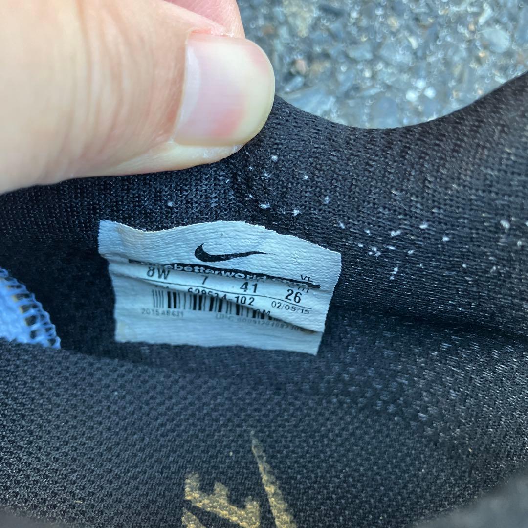 Nike ゴルフシューズ ホワイト ゴールド 26.0cm