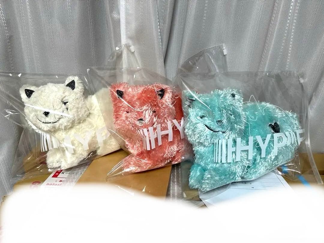 米津玄師 ねこちゃん ぬいぐるみ 3色セット