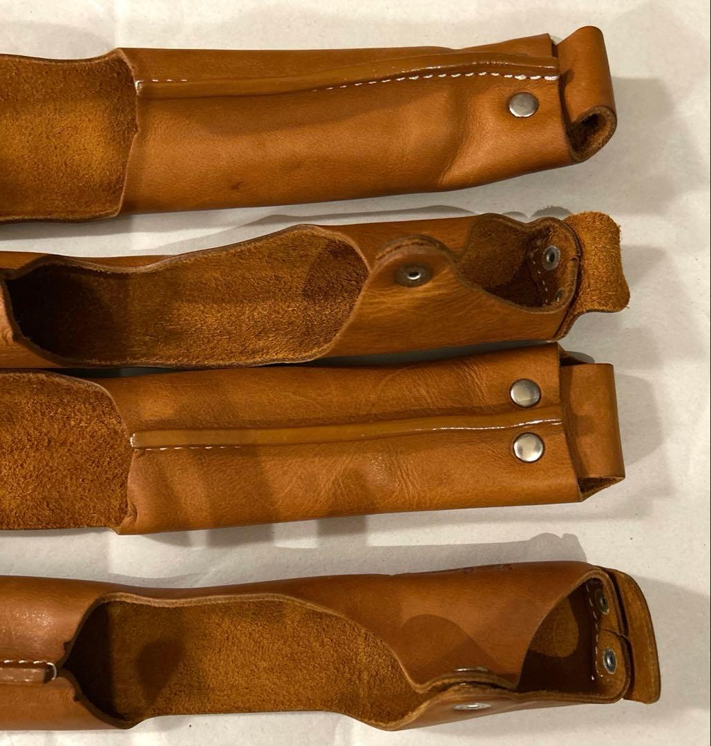 非売品　スノーピーク ローチェア30 専用肘掛け カバーレザー　2脚分