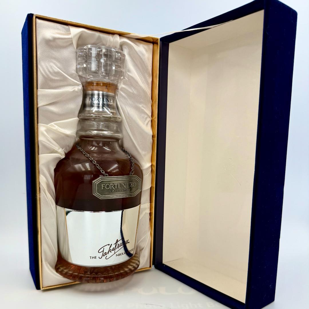 ⑦NIKKA FORTUNE'80 ウイスキー 専用ボックス付き
