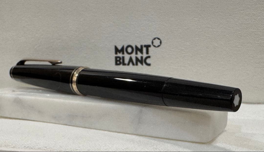 【極美品】モンブラン NO22万年筆 1960s ブラック　F細字 モンブラン②