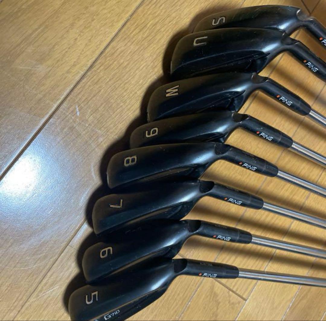 PING G710 アイアンセット 8本セット　飛び系