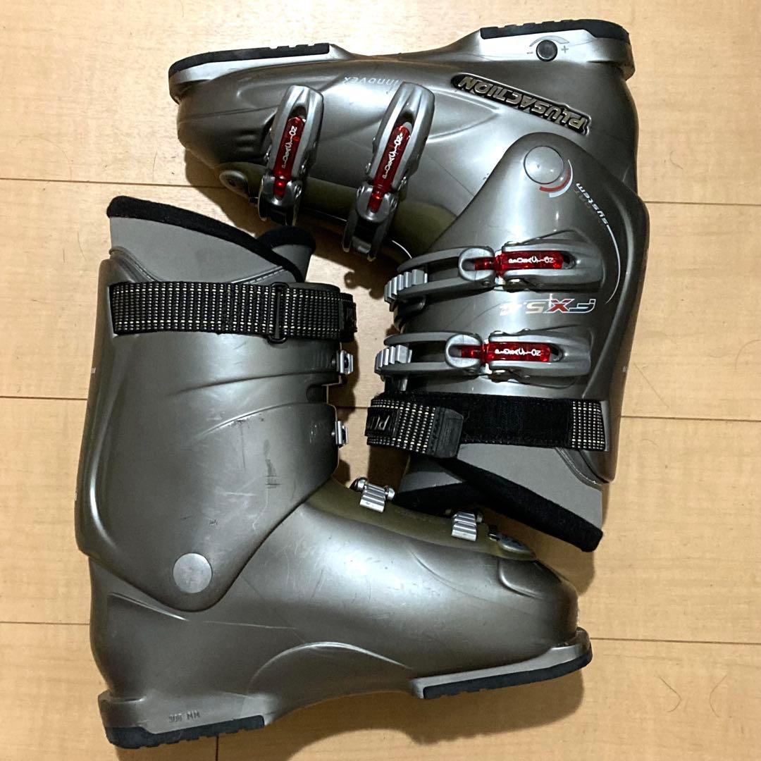 美品✨PLUSACTION スキーブーツ 27-27.5cm 4バックル 308