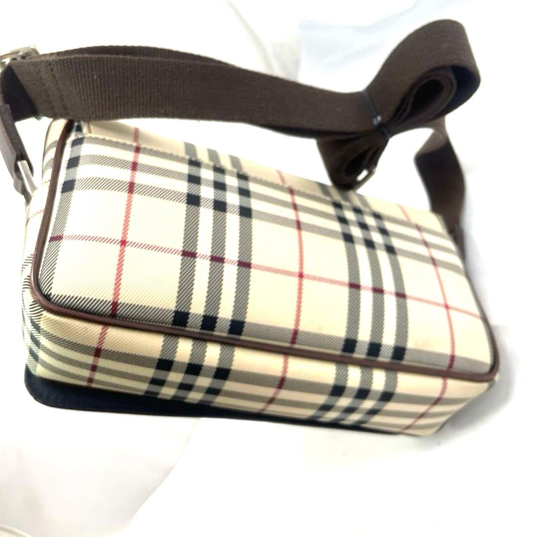BURBERRY バーバリー ノバチェック 本革　ミニショルダーバッグ