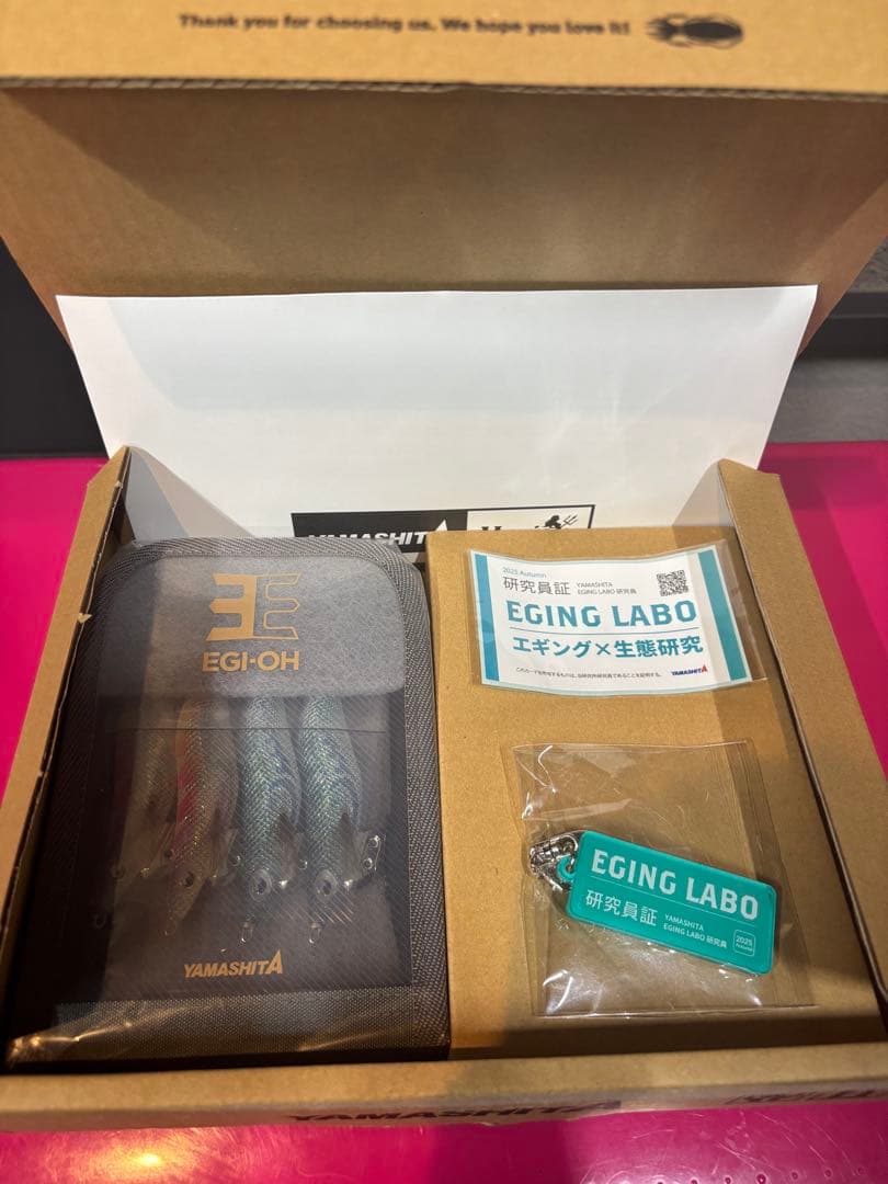 ヤマシタEGI-OH エギングラボ　3号　エギ王Ｋ　虹　メジナ　新品未使用