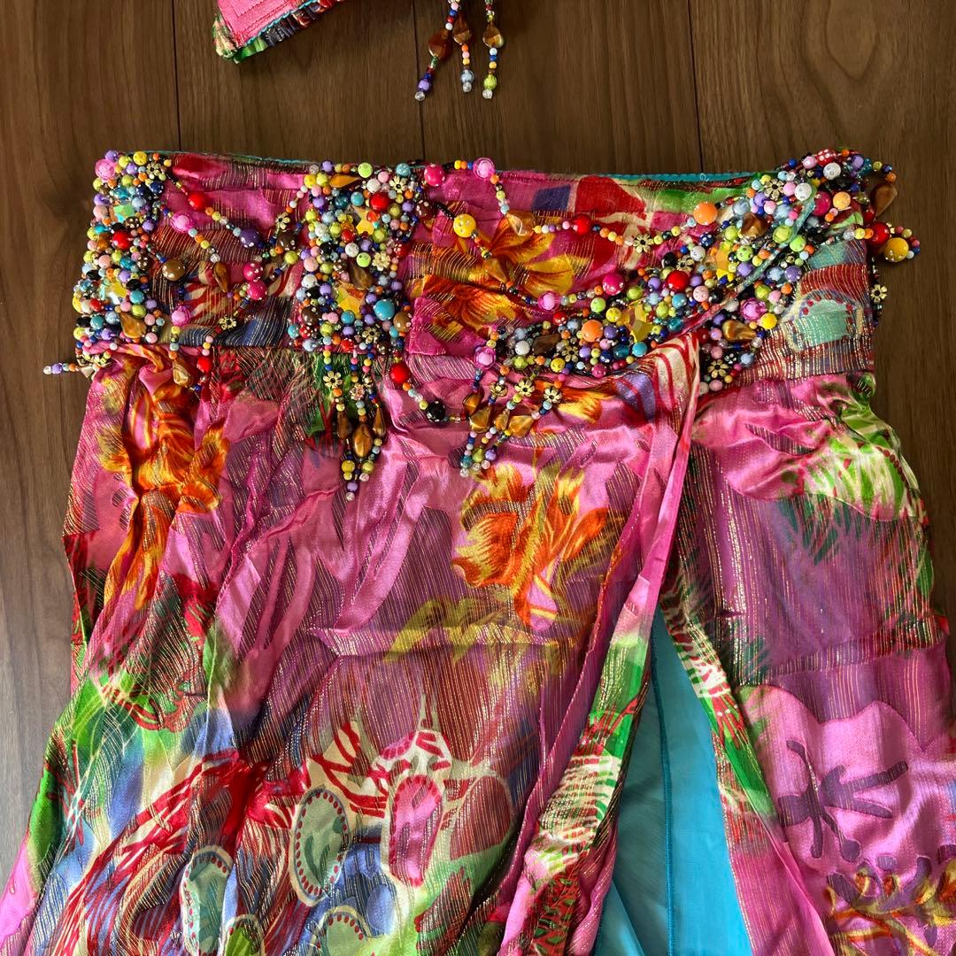 ベリーダンス 衣装 ドレス フレア ドバイ