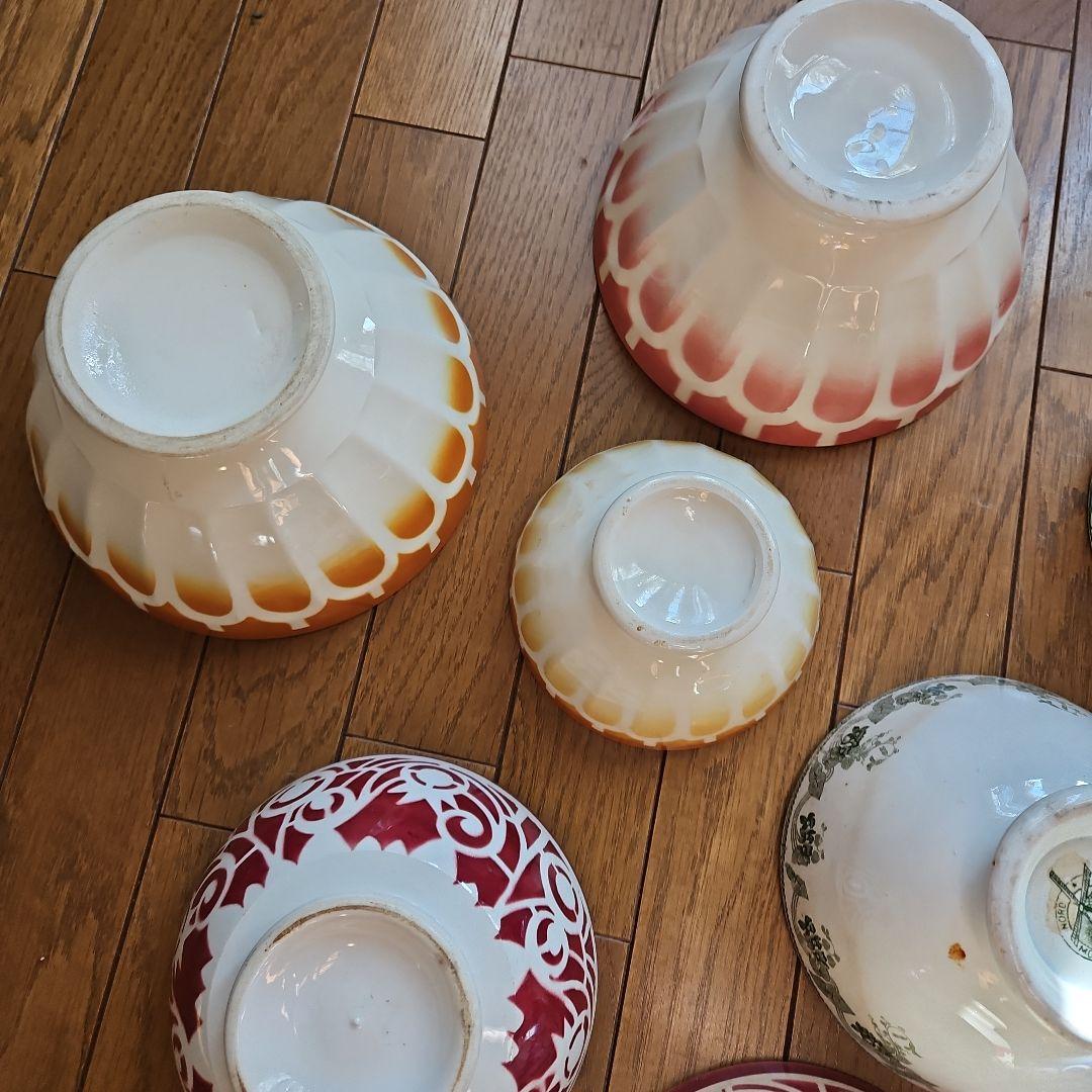 カフェオレボウル13点セット フランス蚤の市