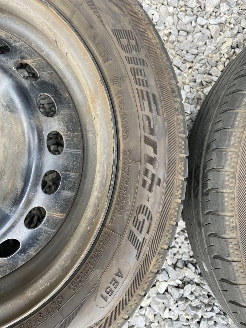 155/65R14 ヨコハマBluEarth-GT AE51 N-BOXホイール