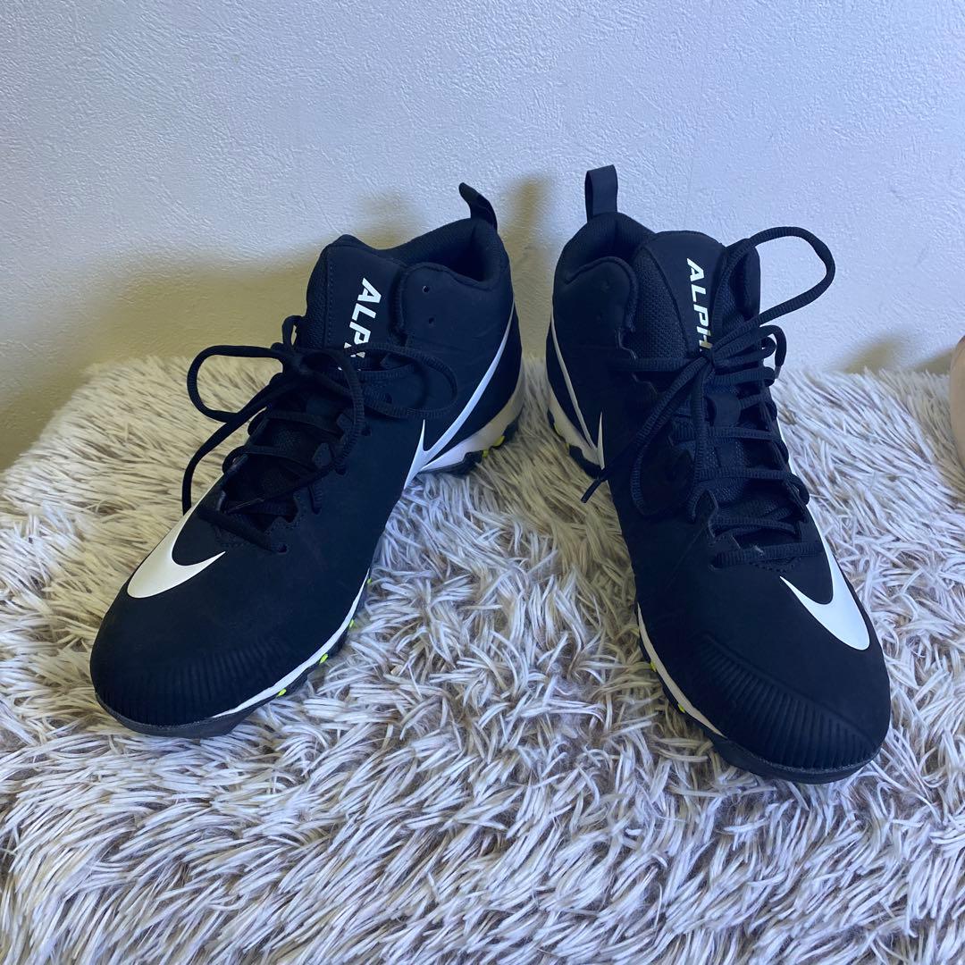 NIKE ALPHA ナイキ　アメフト　31cm アルファ メナス シャーク