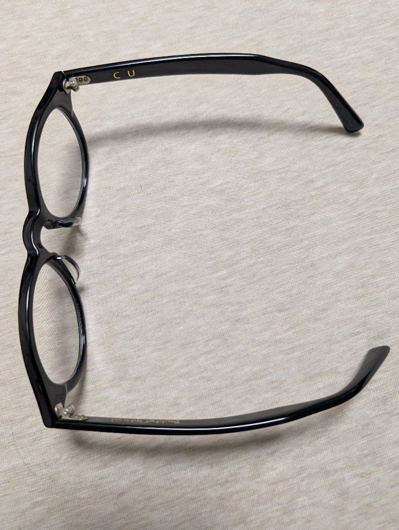 Buddy Optical CUモデル　黒縁メガネ　black