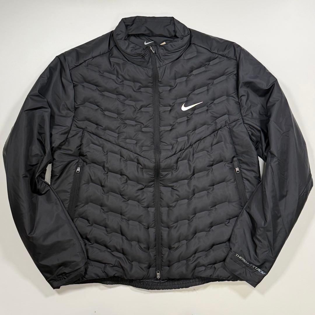 ナイキ エアロロフト メンズ レペル ダウン ランニングジャケット L 黒
