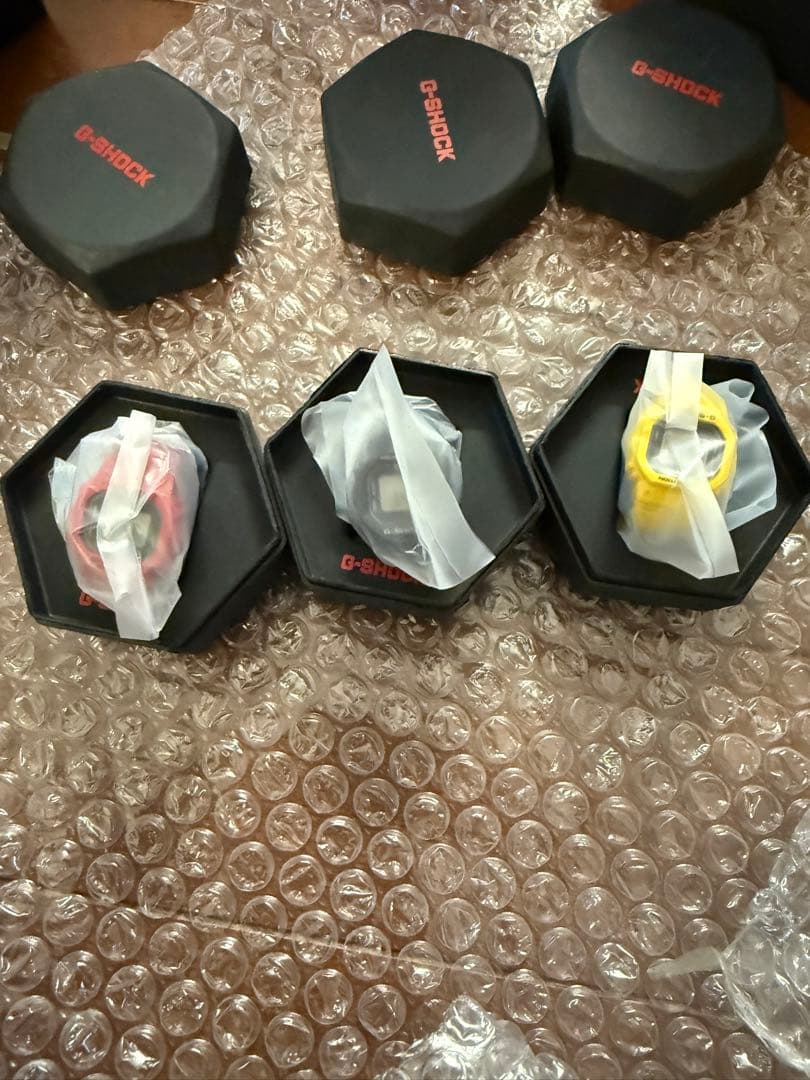 3色セット G-SHOCK NANO DWN-5600-1JR リングウォッチ