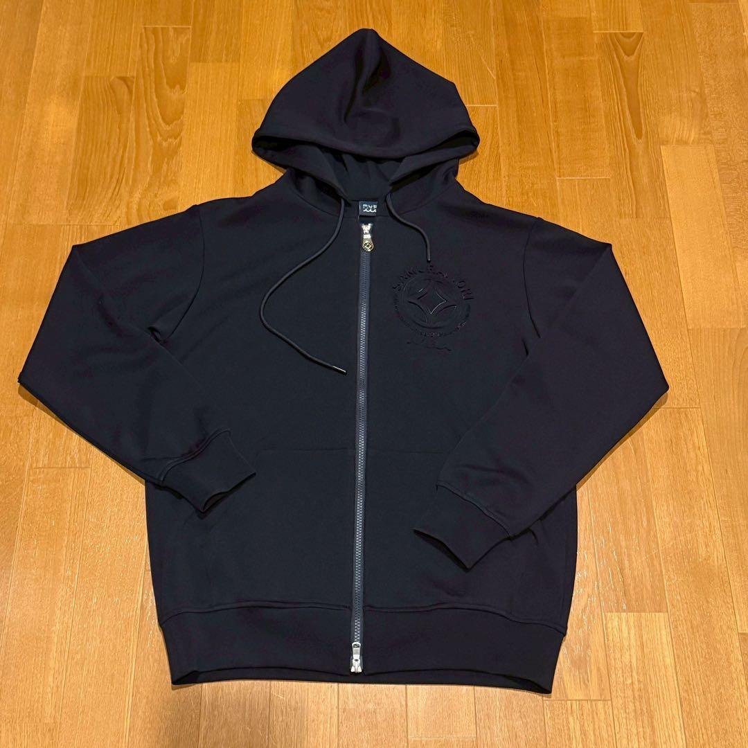 侍伊織　muta ムータ コラボ パーカー 黒 ジップアップ 5 M ブラック