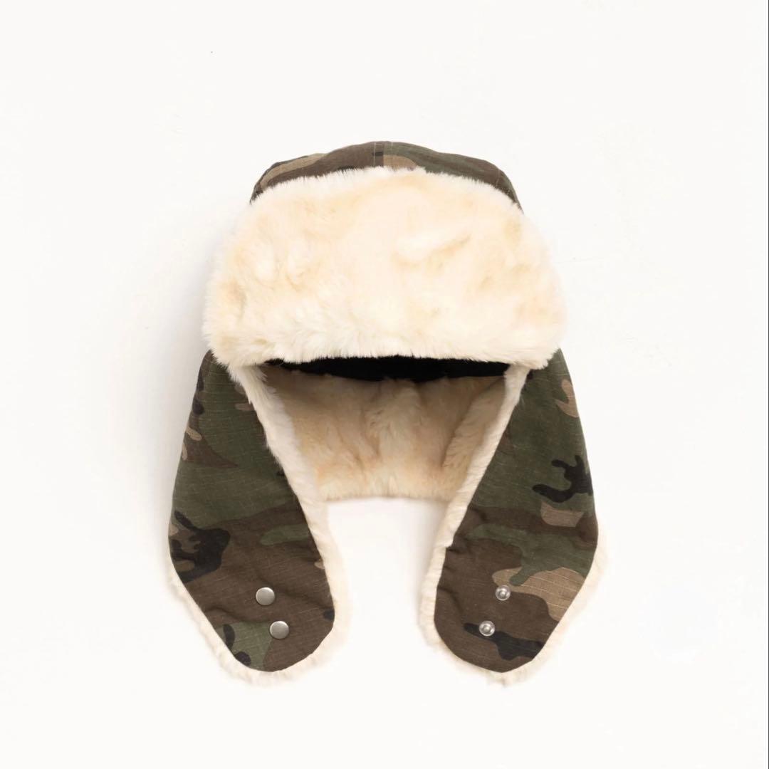 帽子 Stussy Ripstop Trapper Cap Camo S/M