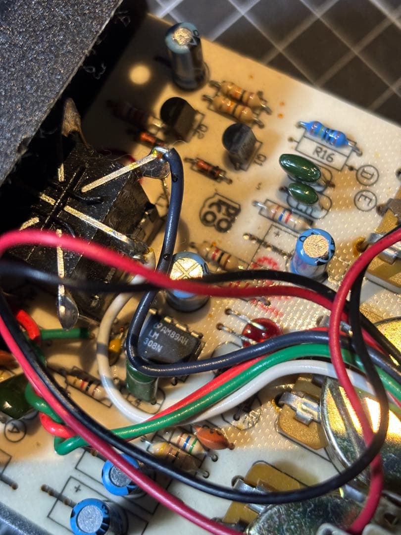 proco RAT2 2000年製？ゴム足、電池蓋無しですがRAT Board付