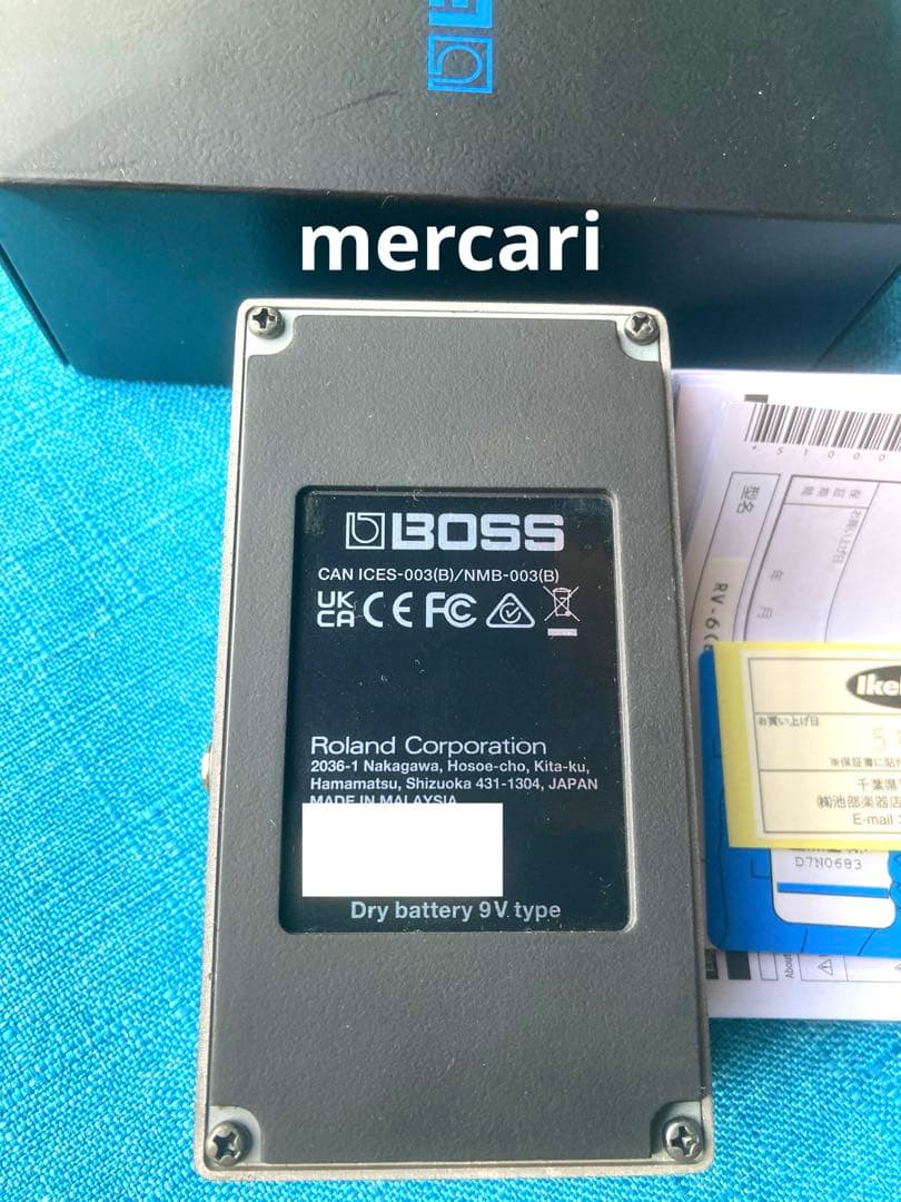 BOSS / RV-6 デジタルリバーブ ボス 美品