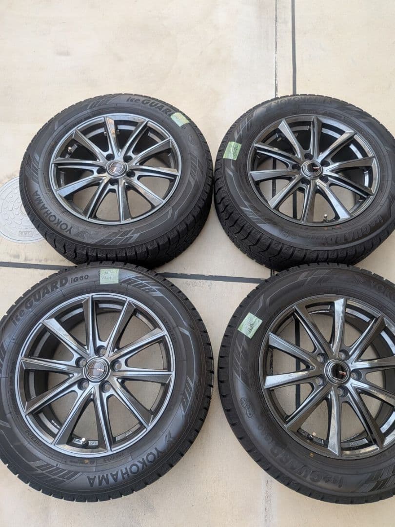 ヨコハマ 　225/60R17 タイヤ・ホイールセット