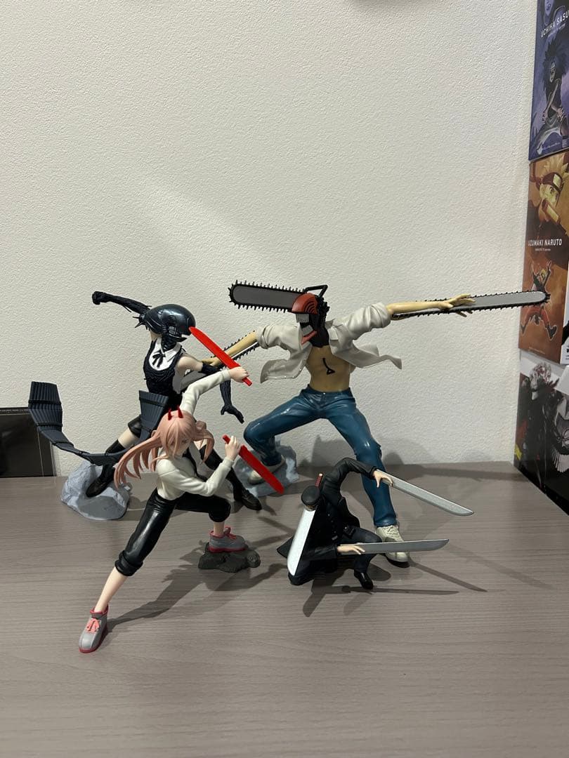 Grandista チェンソーマン ボム フィギュア 4体セット 箱無し