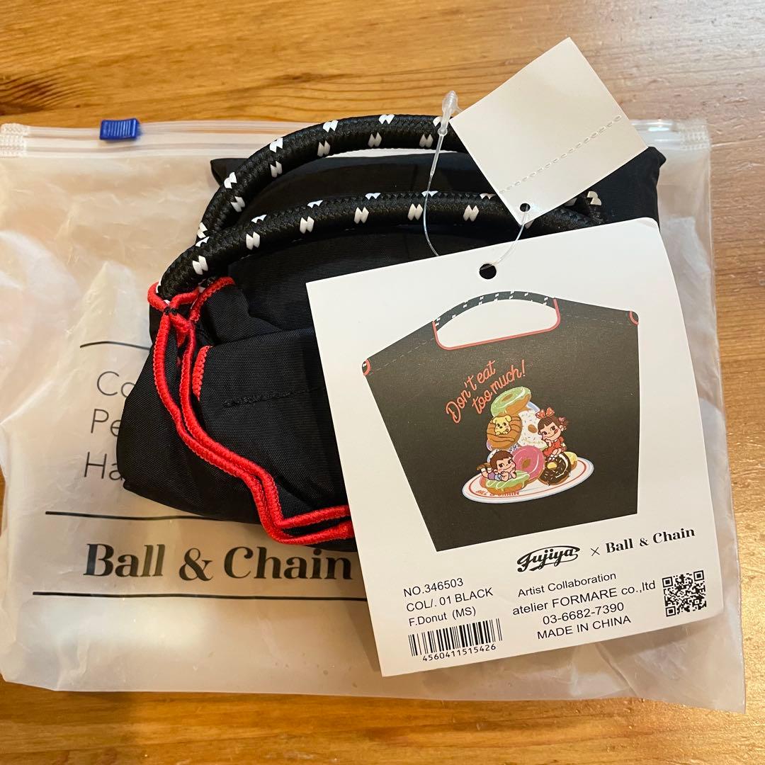 Ball&Chain ペコちゃん コラボ ブラック 新品　MSサイズ