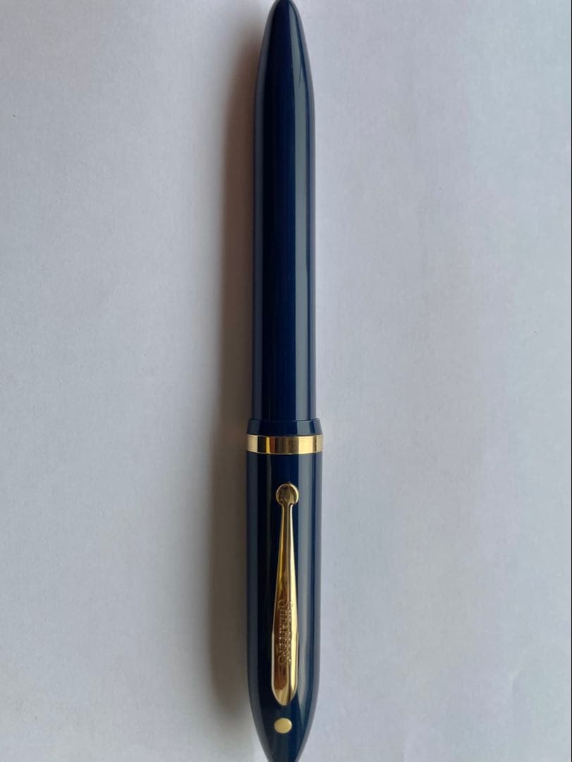 【希少】 シェーファー 万年筆 バランスII 14K M字 ネイビー