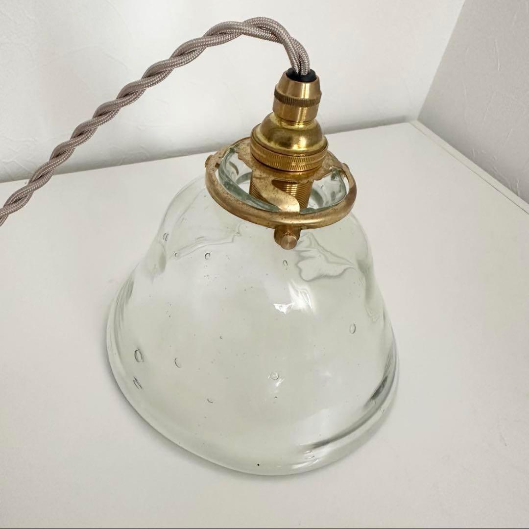 HIZUKI おおやぶみよ　ランプシェード　スピカ　真鍮　ガラス