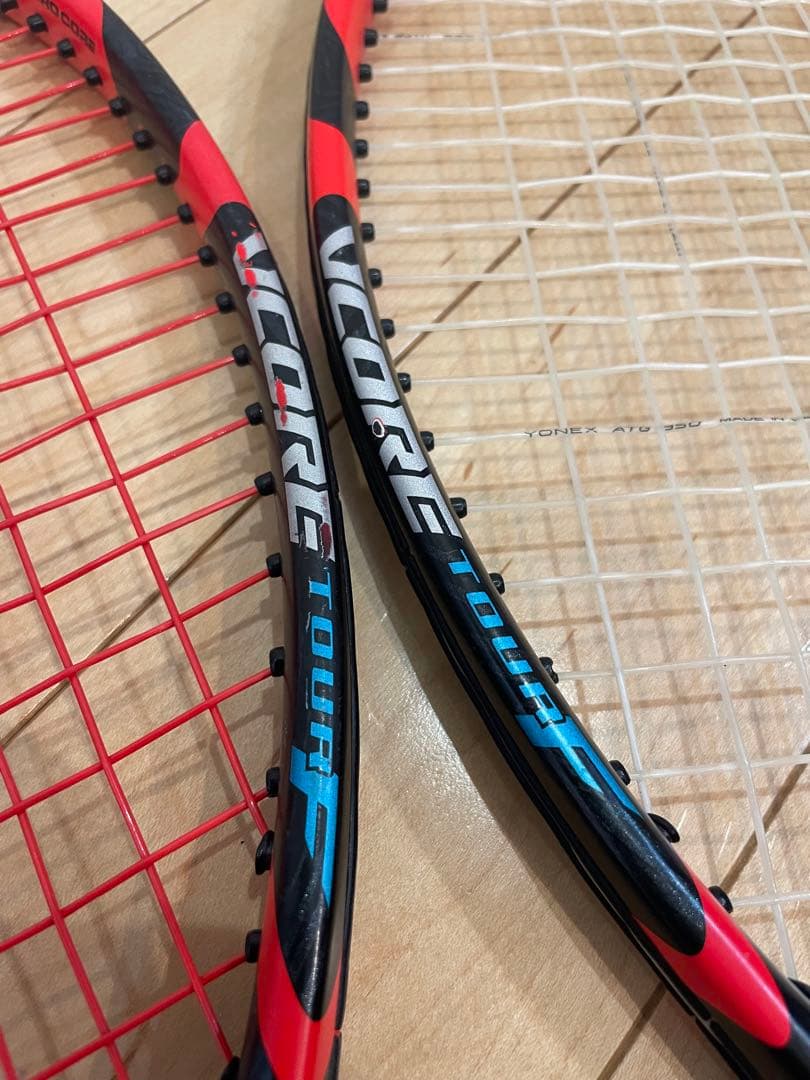 YONEX VCORE tour F テニスラケット 2本セット