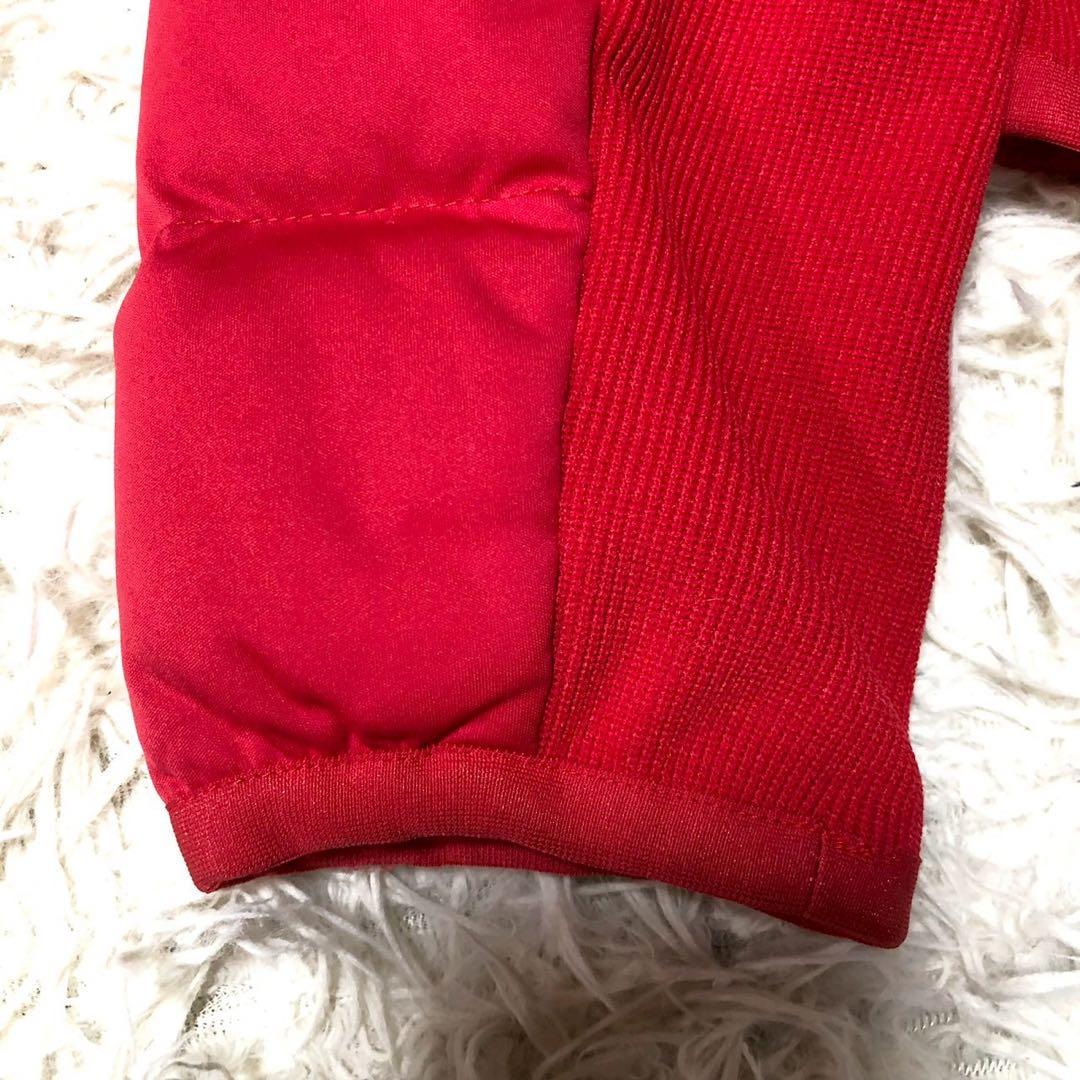 【美品】archivio アルチビオ ダウンジャケット ボアフード レッド