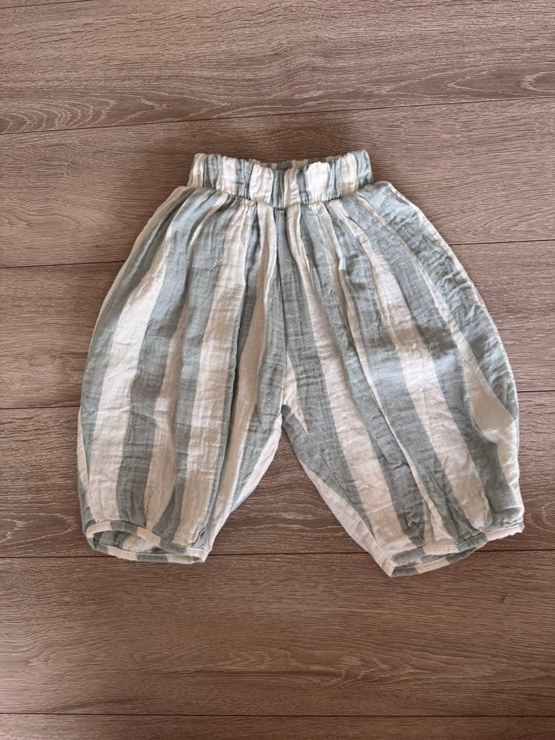【organic zoo】Sardine Stripes Resort Pant