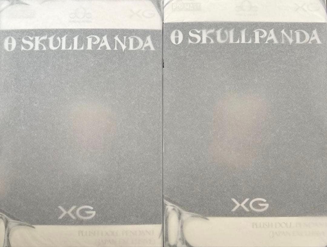 【新品　正規品】SKULLPANDA XG コラボ 日本限定 スカルパンダ 2個