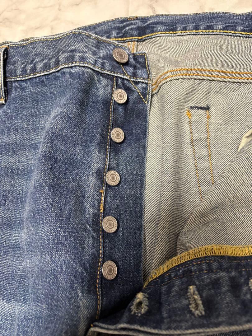 【希少】ジャーナルスタンダード別注　LEVI'S 501XX セルビッチ　W44