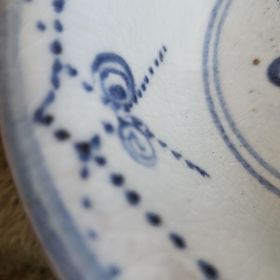 中国明朝中期頃の染付け碗