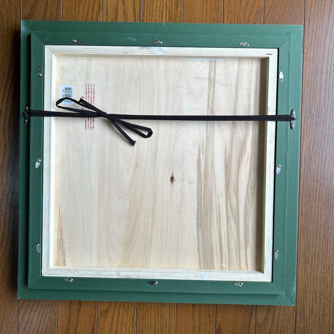 絵画　油彩画　少女　茅原佳介　「花」