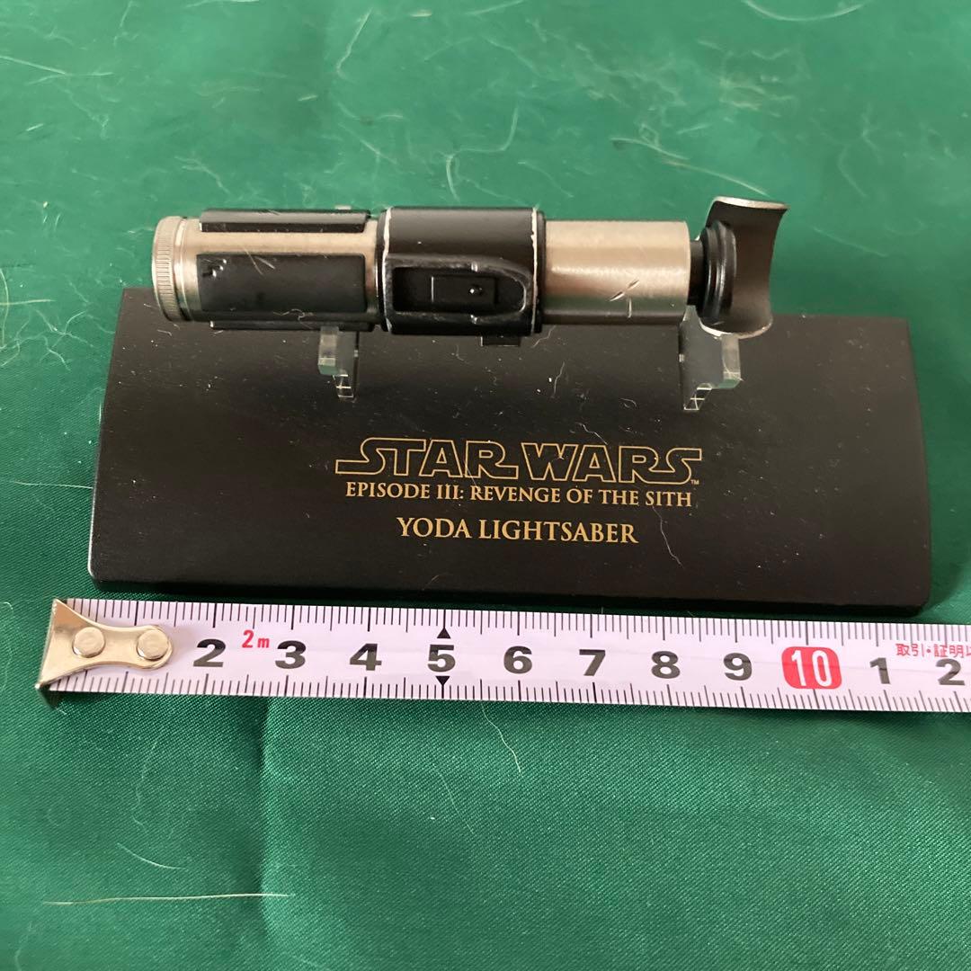 スターウォーズマスターヨーダライトセイバーミニチュアマスターレプリカ製