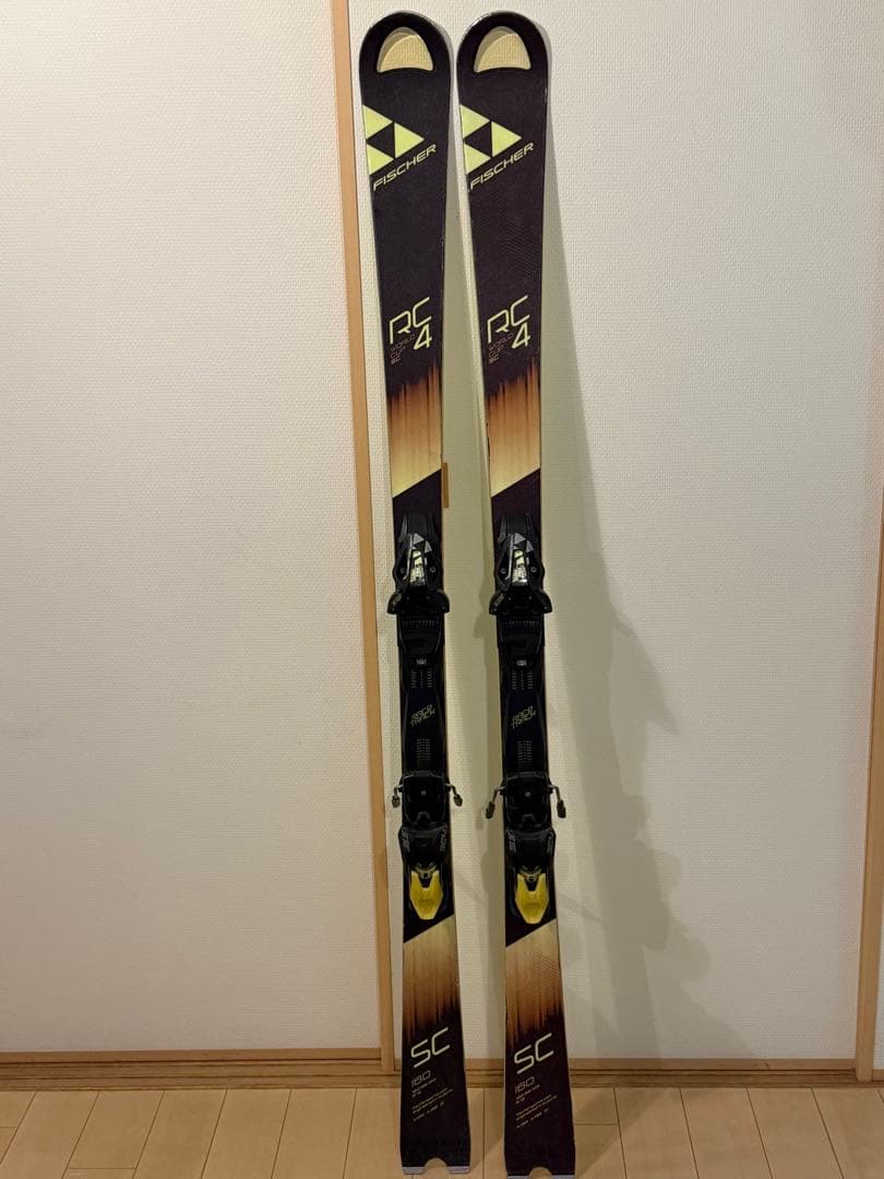 フィッシャーRC4 WC SＣ 160cm ⭐️人気のフィッシャーＳＣモデル!