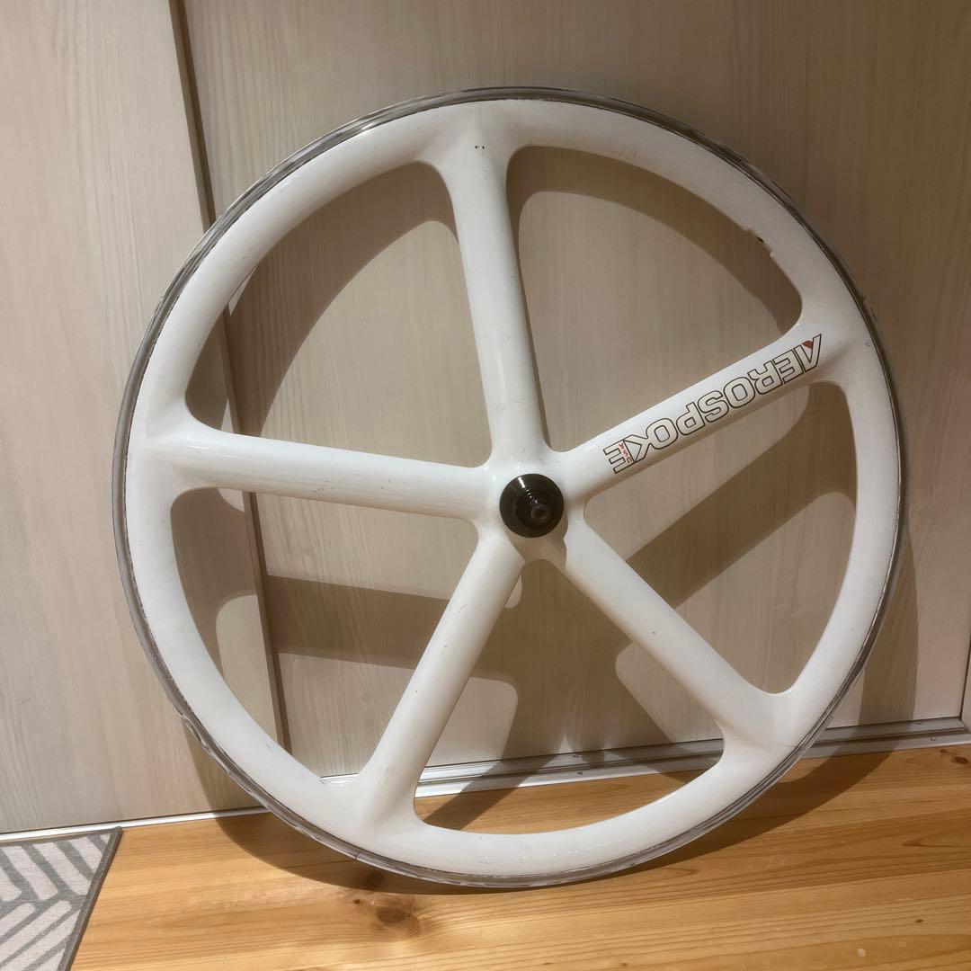 エアロスポーク(AEROSPOKE) フロントホイール回転良 700c