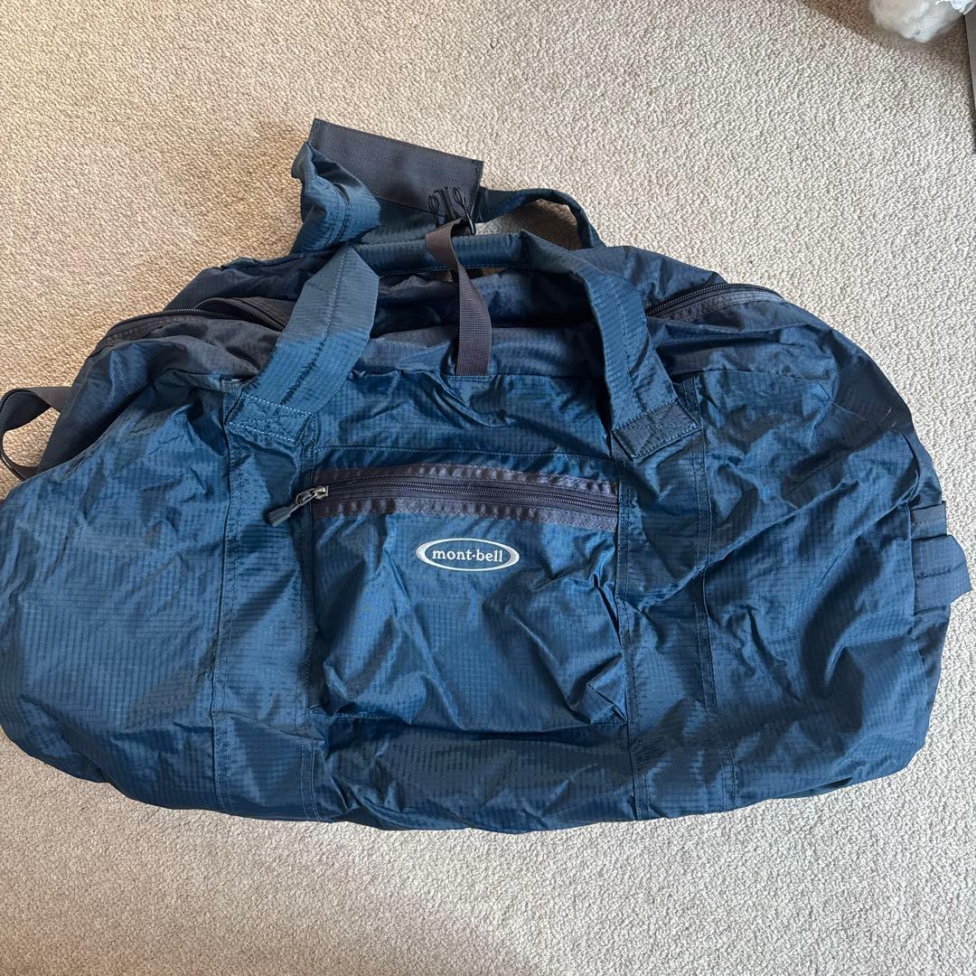 モンベル　ダッフル　60l 1回使用　廃盤