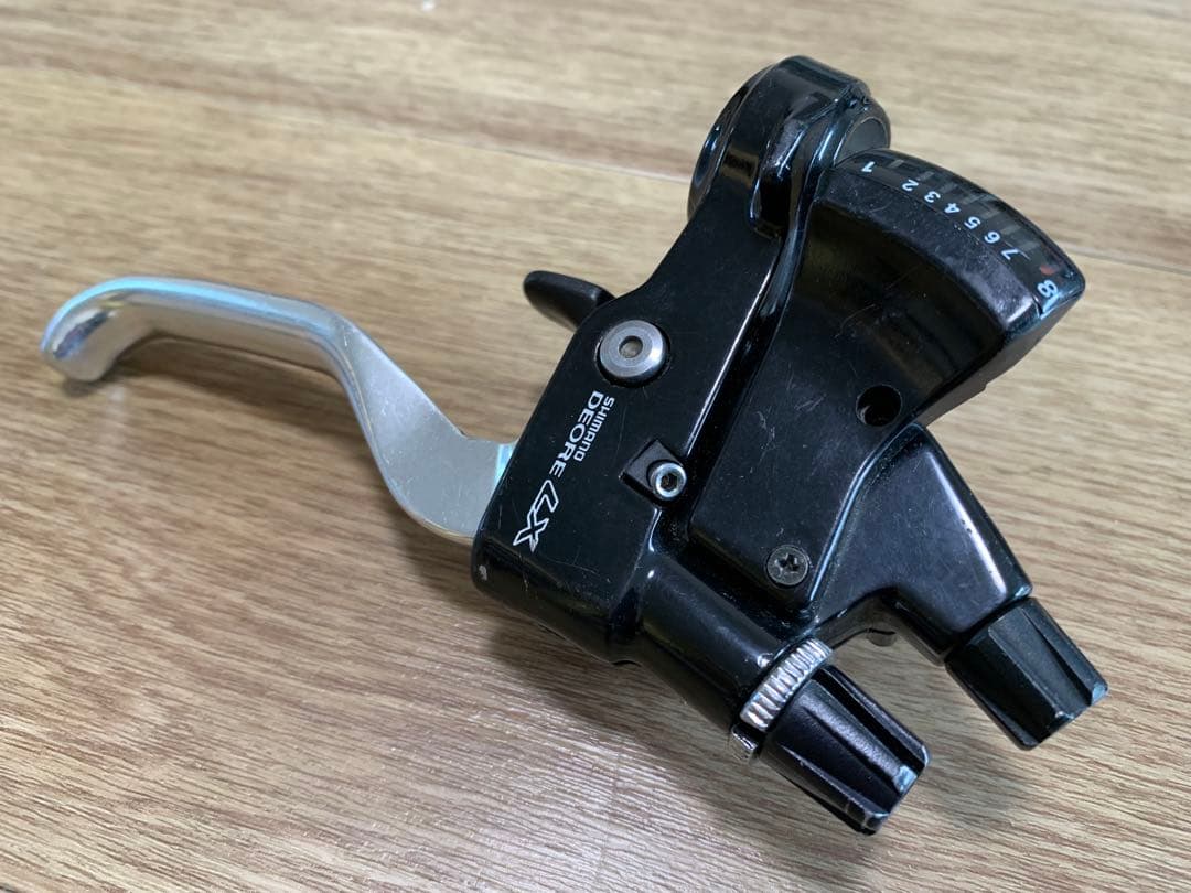 シマノ　デオーレLX ラピッドファイヤー8段　前後セット　中古