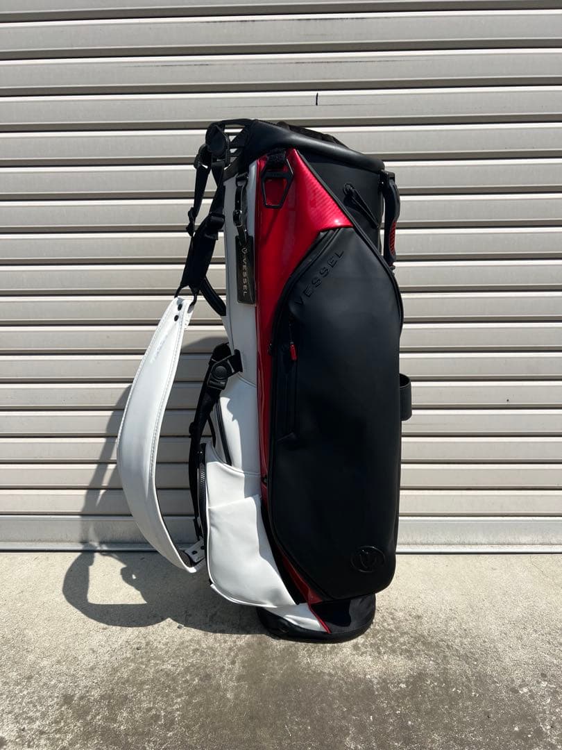 vessel スタンドキャディバッグ シングルストラップ