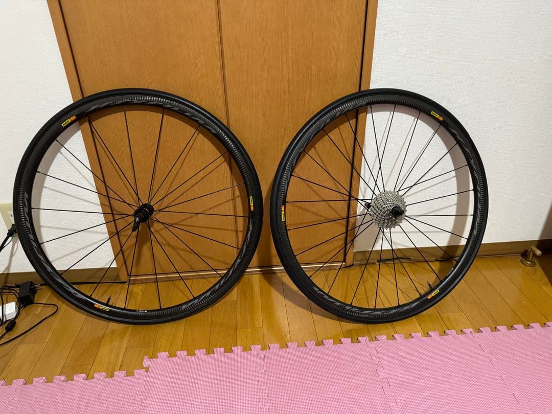 Mavic ksyrium pro carbon チューブラー　手渡し限定