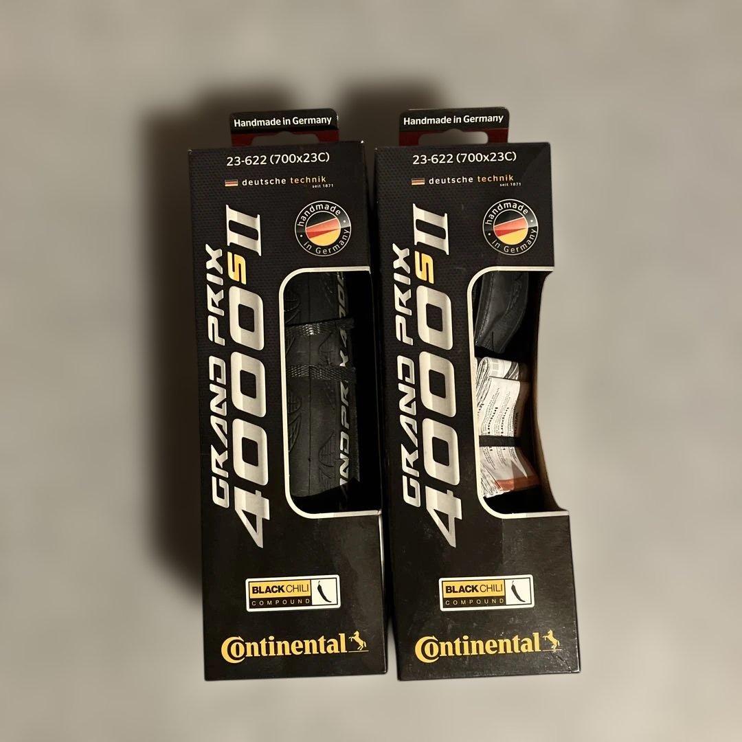 未使用2本セットContinental Grand Prix 4000S II