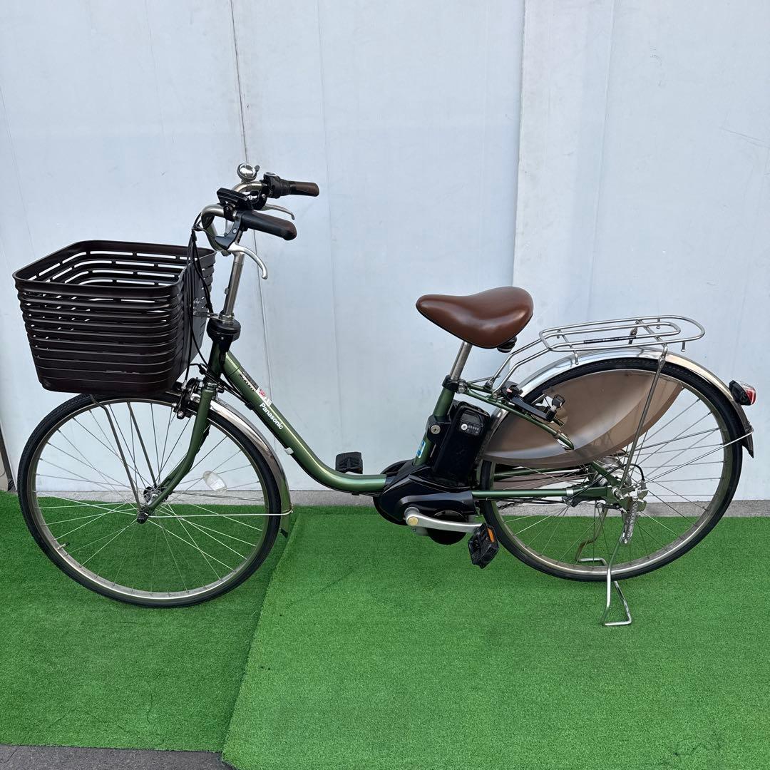 Panasonicパナソニック電動アシスト自転車26インチ 16Ah グリーン