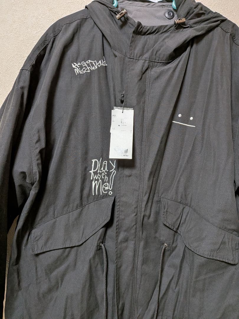 グラニフ　ショートモッズコート　ビューティフルシャドー　Lサイズ　3WAY