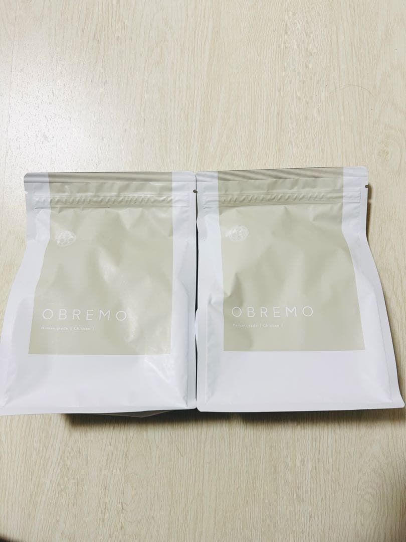 OBREMO ドライフード 800g 鶏肉 チキン 2セット ドッグフード 日本