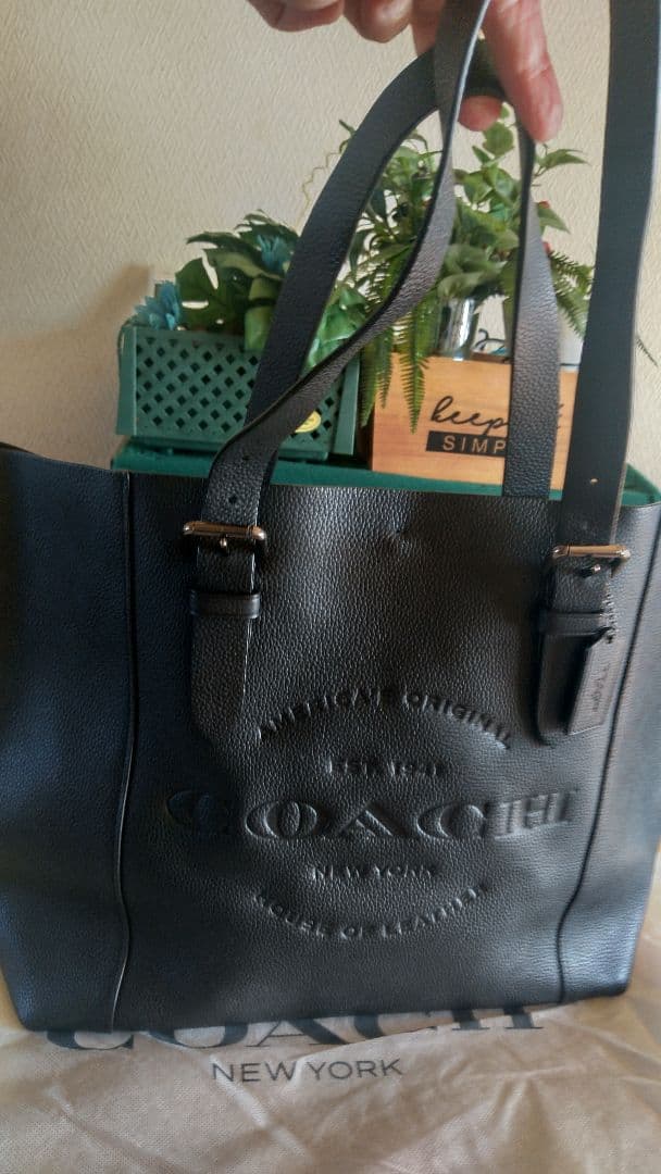 コーチメンズトートバック