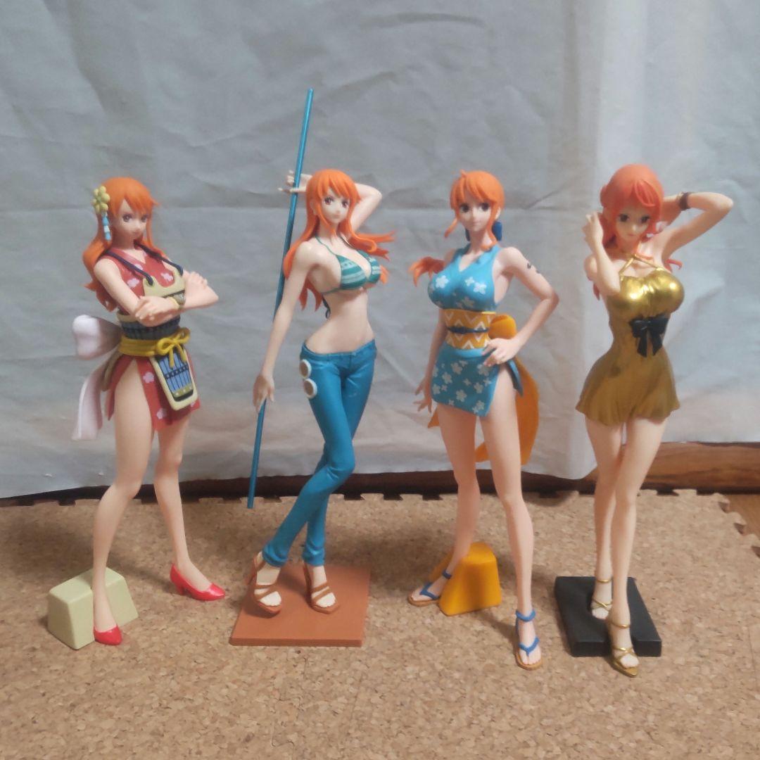 ワンピース フィギュア ナミ ４体セット