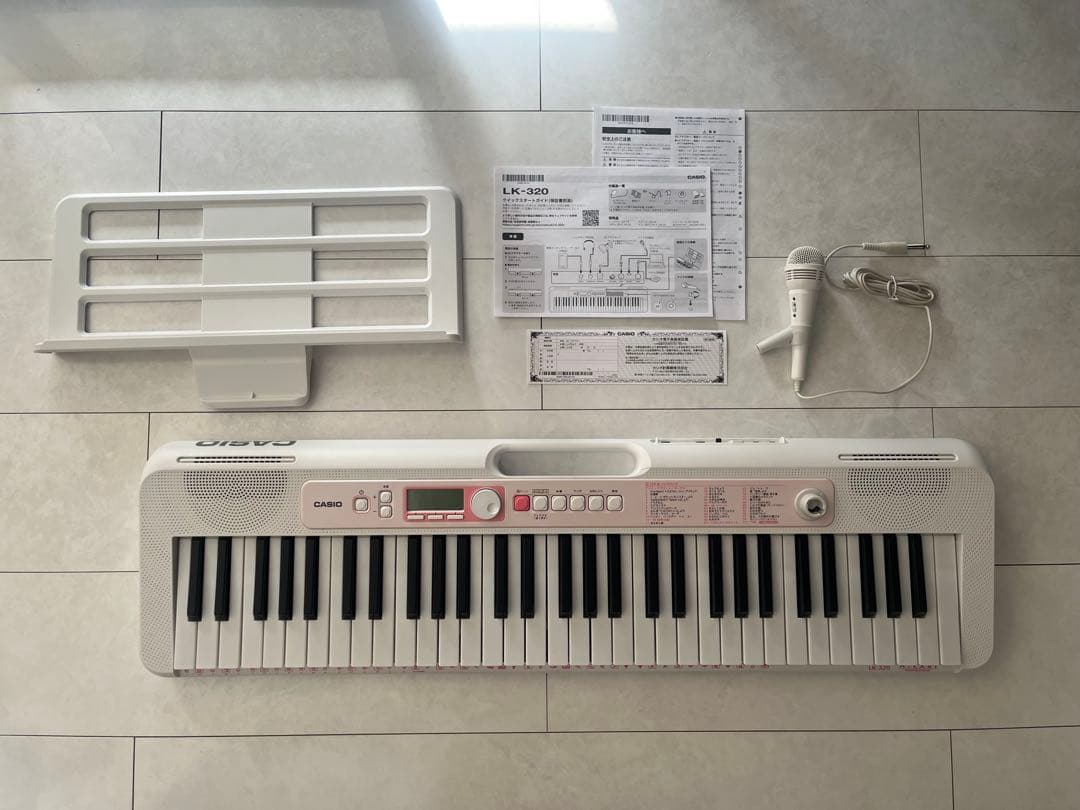 CASIO LK-320 電子キーボード