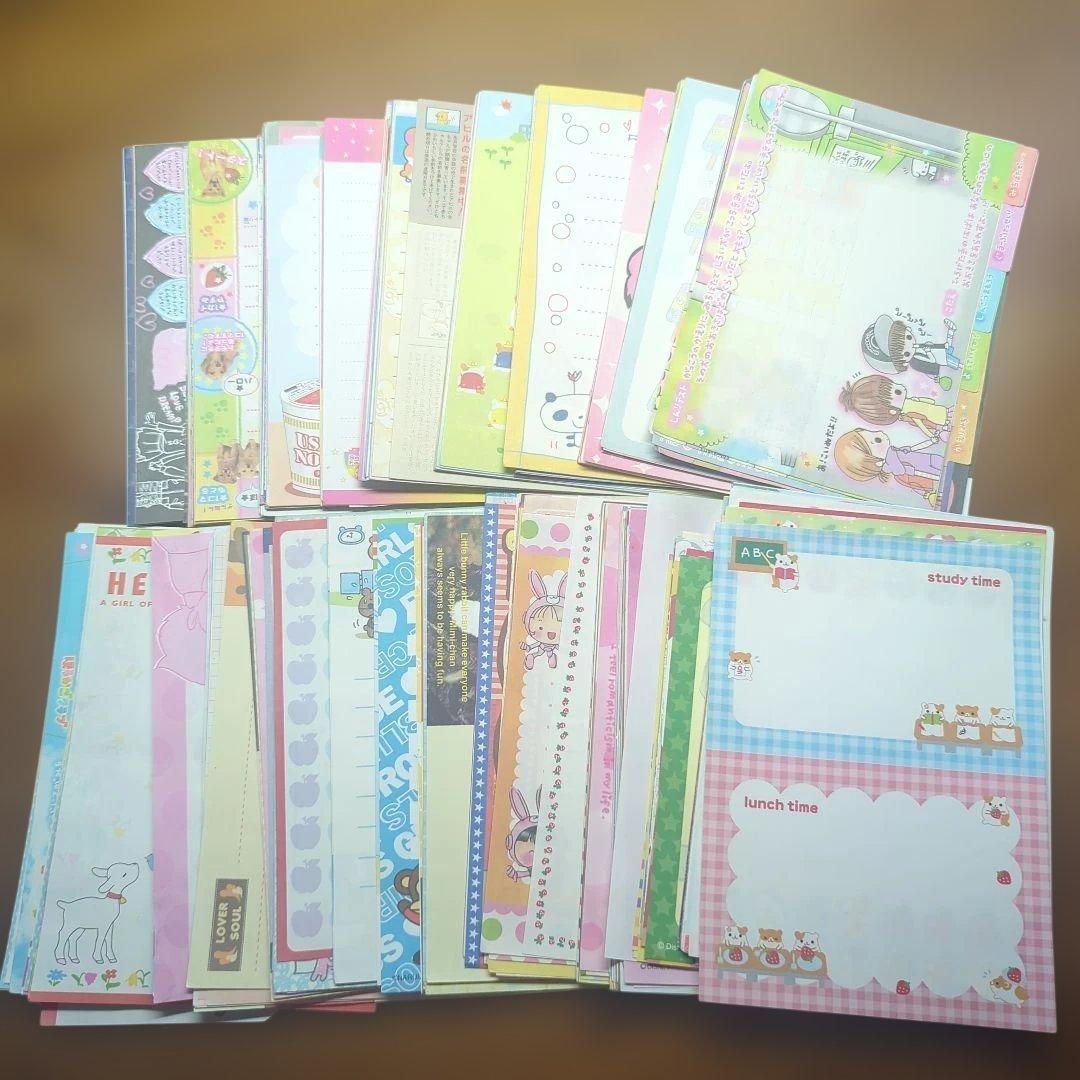 平成レトロ　女児　メモ帳　バラ売り　ちぎり　大量　難あり