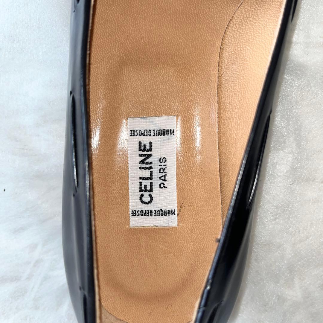 新品未使用✨CELINE セリーヌ　ローファー　オペラシューズ　レザー　ブラック